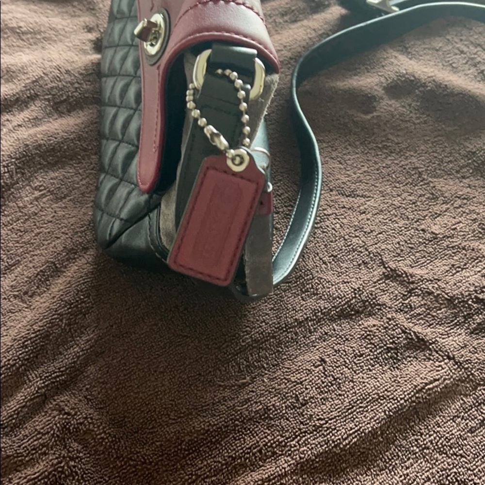 Coach Multi Coloured Leather Handbag - Picture 4 of 9